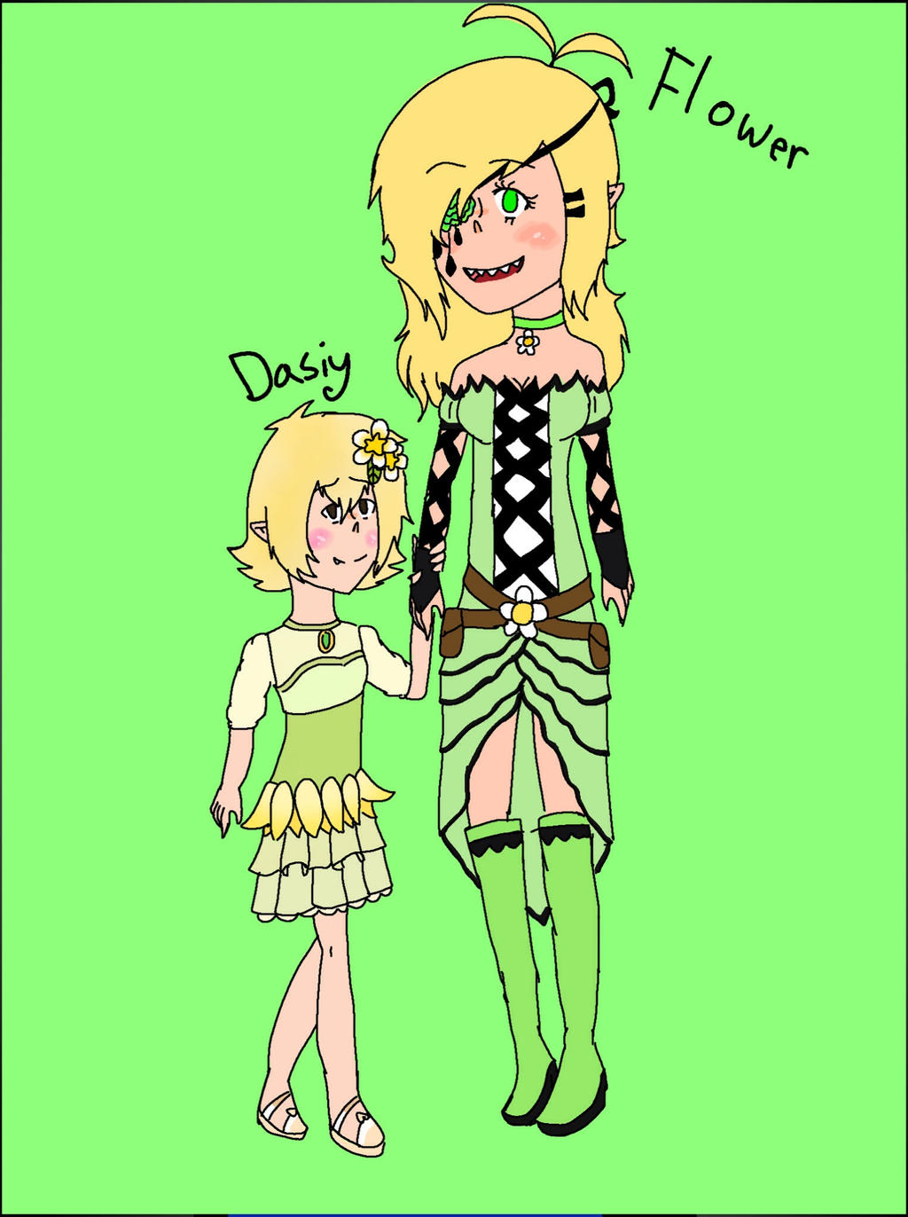 New Ocs: flower and dasiy