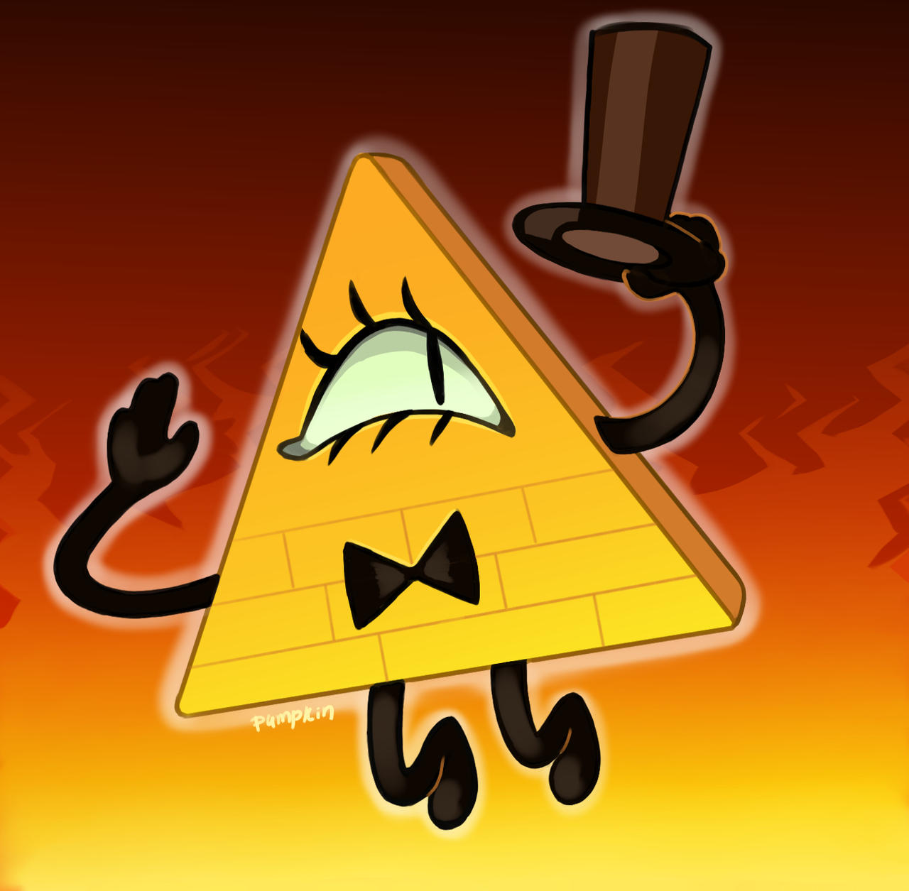 Bill cipher by Pumpkinpie6660 on DeviantArt