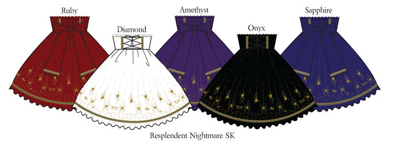 Resplendent Nightmare Skirt Designs