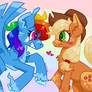 Appledash (MLP fanart)