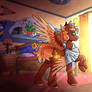Golden Flare! (Commission for DidUSayChocolate)