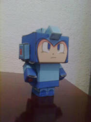 Papercraft - Cube Megaman