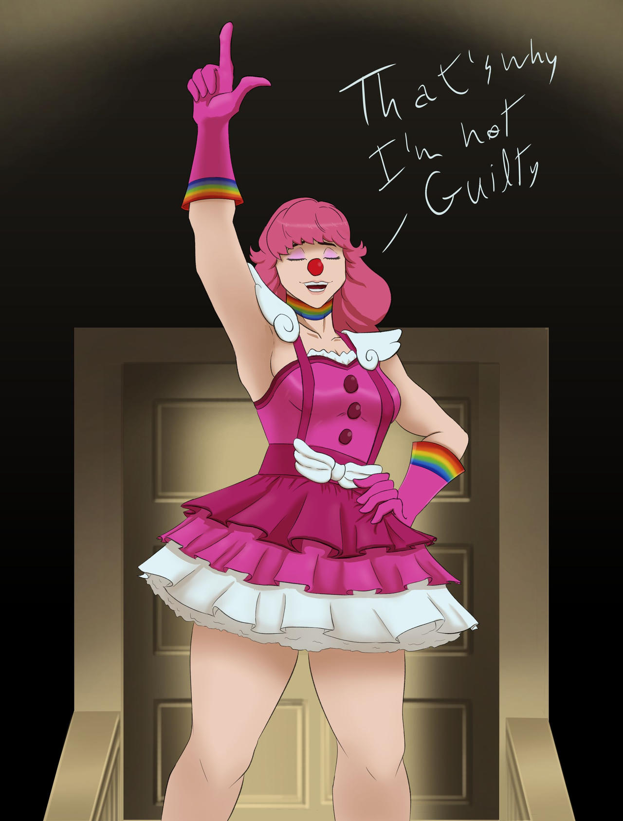 Clown Girl By KauX Art On DeviantArt clown-girl-by-kaux-art-on-deviantart