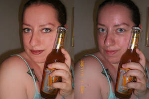 Beer Time by Fachhillis (after and before)