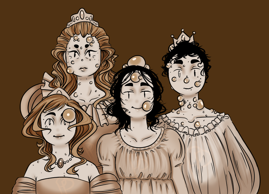 Pimple Royal Family Portrait