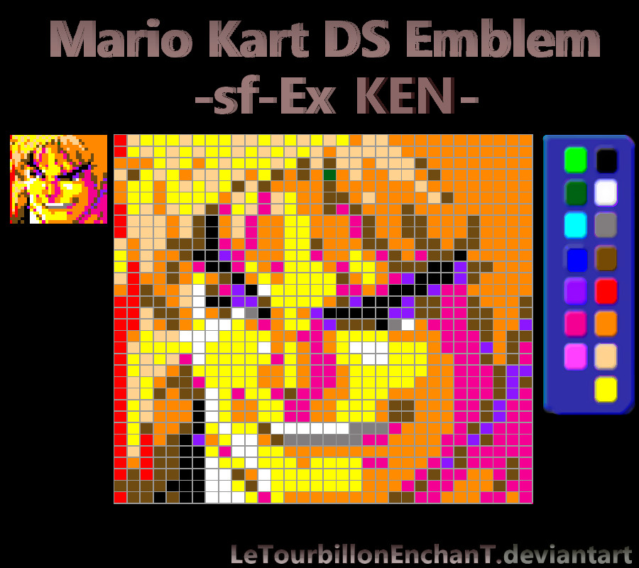 Mario Kart DS Emblem : -sf-Ex-KEN-