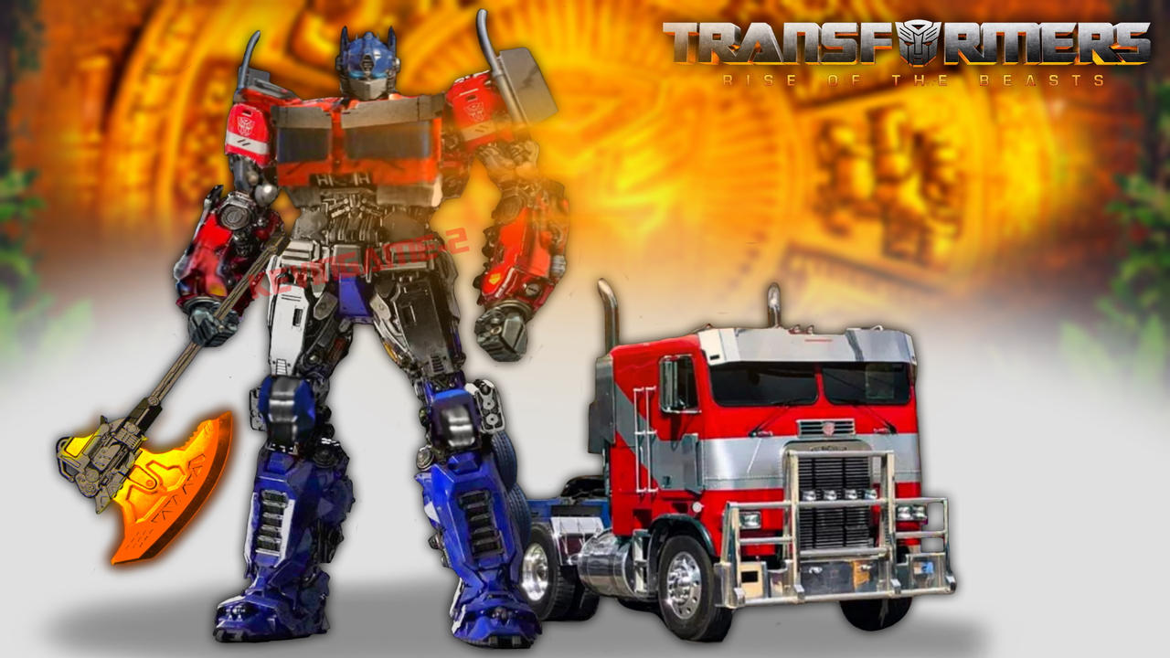 optimus prime rise   beasts fan art  kevingame   deviantart