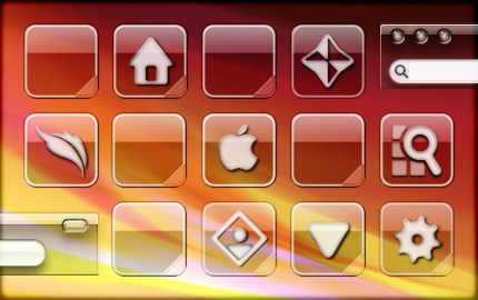 Crystal Albook Icons Revisited by marsmuse
