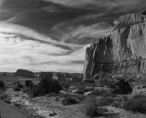 ANSEL AT ARCHES NATL MONUMENT