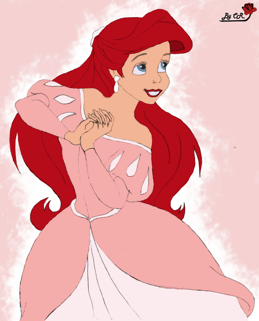 Ariel Pink Dress by Carrie-Rose on DeviantArt Ariel Pink Dress by Carrie-Rose on DeviantArt