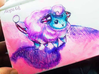 Shiny Mareep Sketch