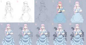 Forget-Me-Not: Step by Step