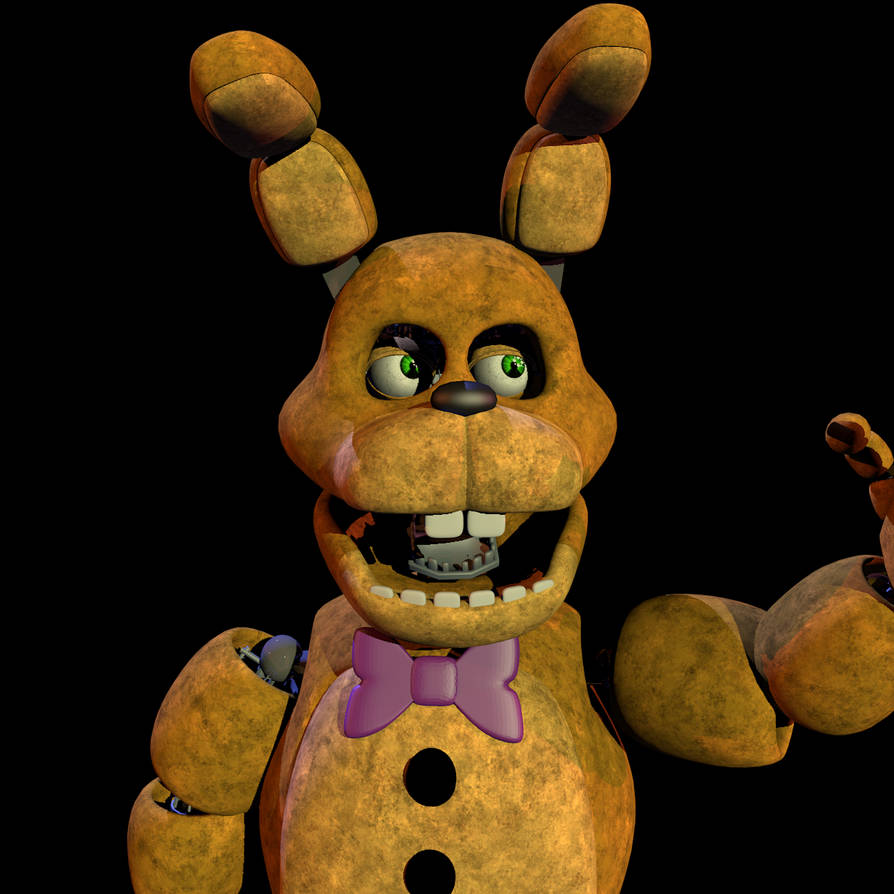 16 Bit Springbonnie SPRINGBONNIE C4D by cavendish83 on DeviantArt