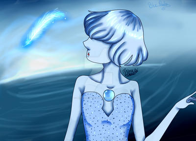 2# Fan Art Blue Pearl- Steven Universe