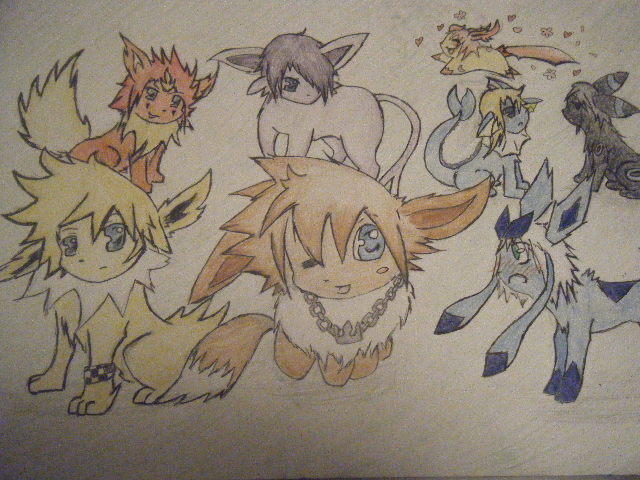 KH eeveelutions