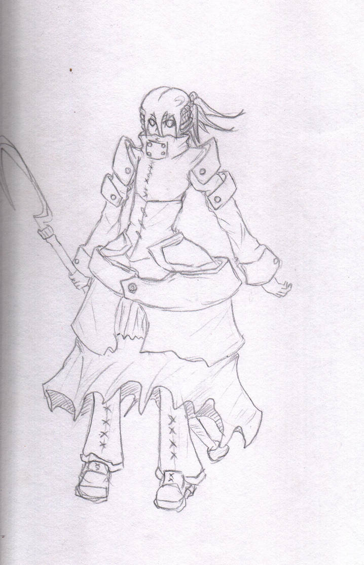 Anime sketch 2 by amc9988 on DeviantArt
