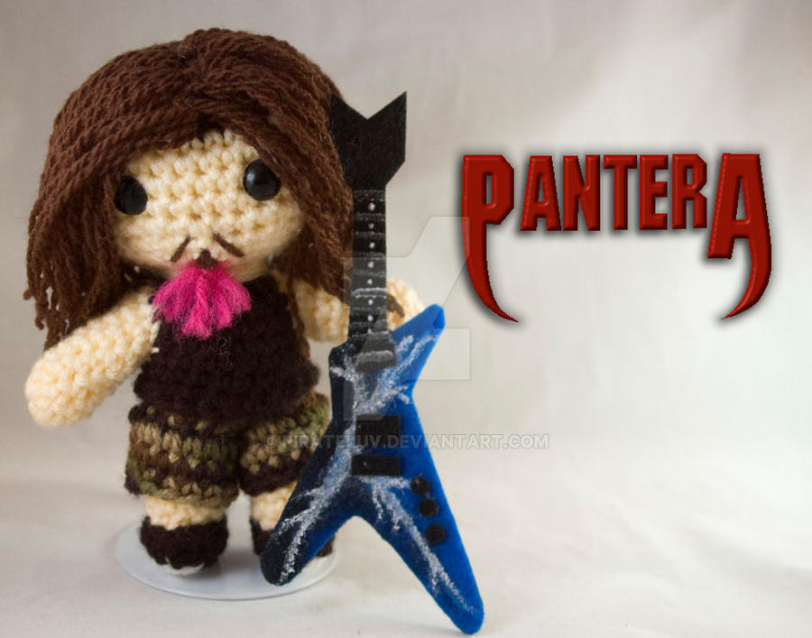 Dimebag Pantera custom  amigurumi