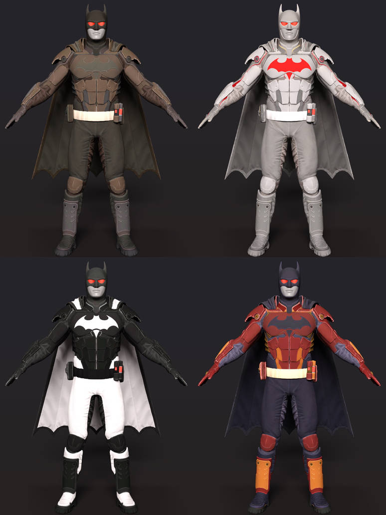Batman Textures WIP by magnus1781 on DeviantArt