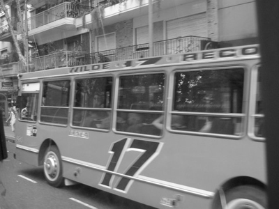 Bus on the Street