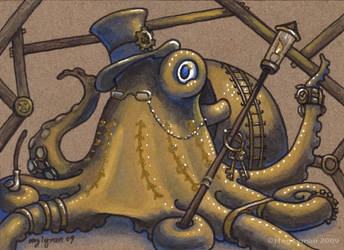 Steampunk Octopus