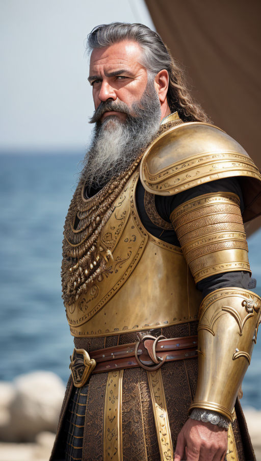 Agamemnon by GreekMythologyinAi on DeviantArt