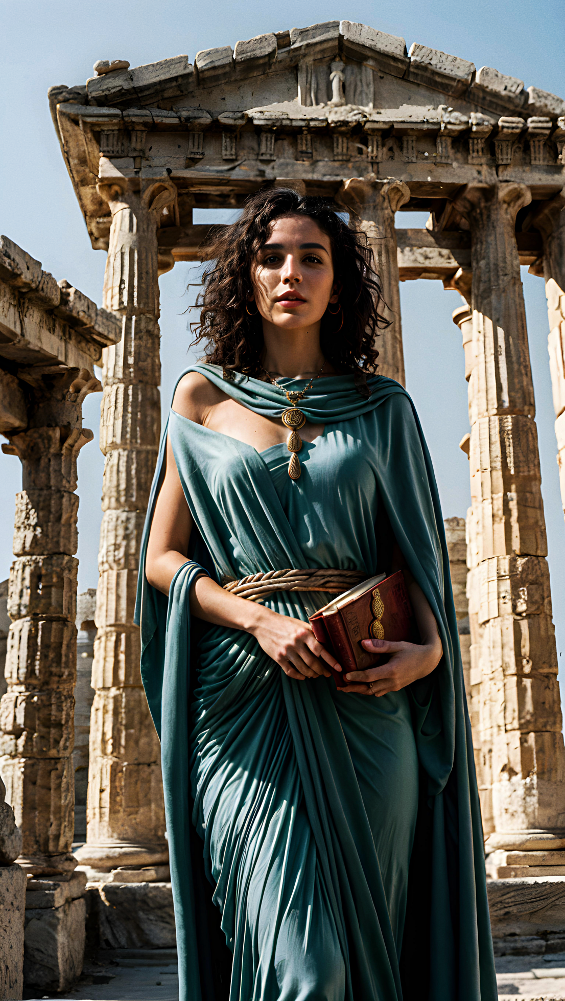 Athena by GreekMythologyinAi on DeviantArt