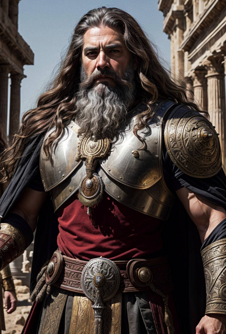 Agamemnon revisit by GreekMythologyinAi on DeviantArt