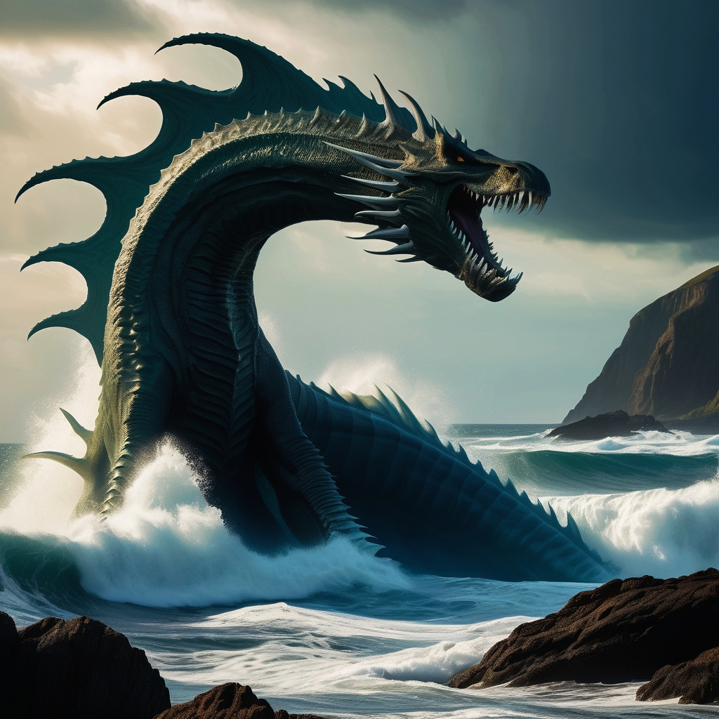 Greek Cetus Cetus by GreekMythologyinAi on DeviantArt