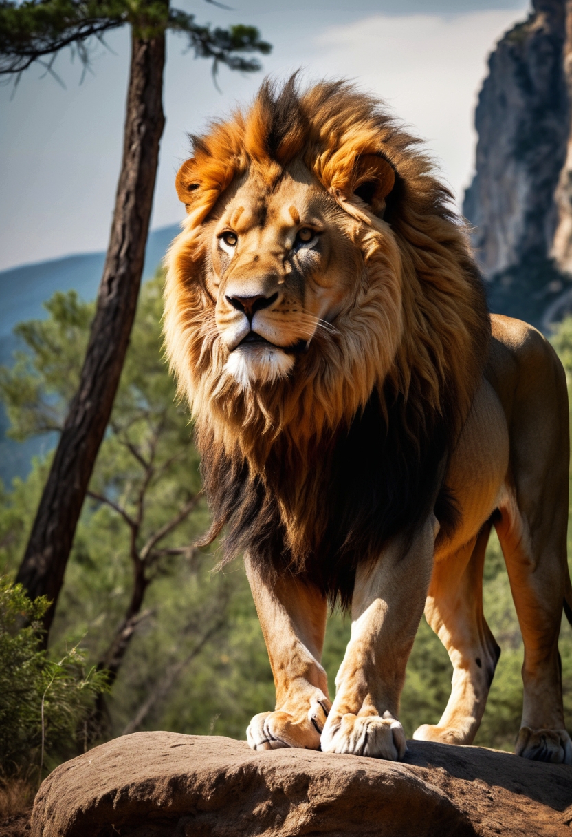 Nov Lion Nemean Lion (SDXL) by GreekMythologyinAi on DeviantArt