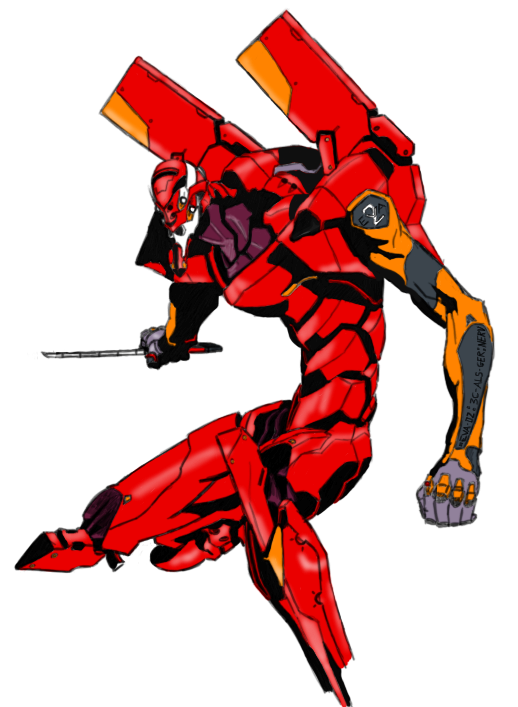 Eva O2 Evangelion Unit 02 by Lordmarshal on DeviantArt