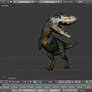 Gorgosaurus Walking With Dinosaurs Render