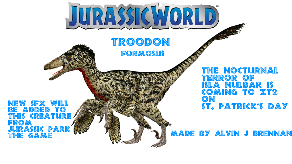 Troodon Jurassic World