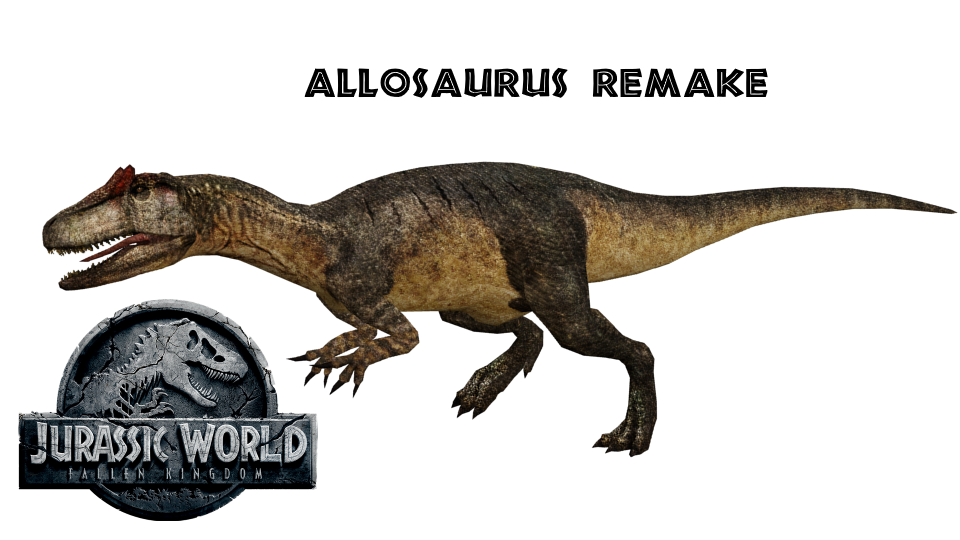 Allosaurus Jurassic World Fallen Kingdom Remake by GorgonGorgosaurus on DeviantArt