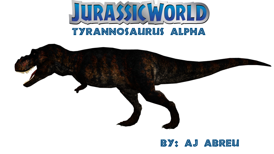 Alpha Rix Tyrannosaurus rex Alpha Variant Jurassic World by GorgonGorgosaurus on ...