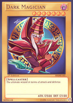 Yugioh collab - Dark Magician (Arkana)