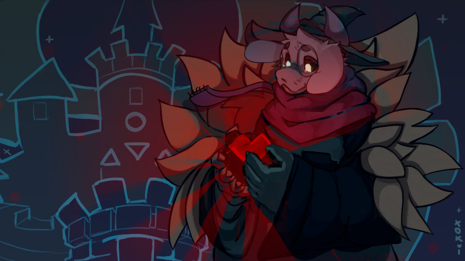 Delta Rune Ralsei Gameplay Deltarune|Ralsei by Xoki40 on DeviantArt