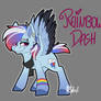 Rainbow Dash redesigned