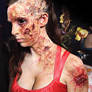 Zombie Makeup for Chicago Zombie Prom 2013