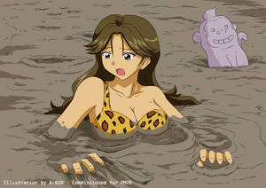 Jungle Girl Sinks in Quicksand #2