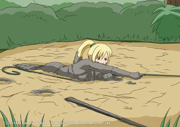 Evylen: Jungle Girl in Quicksand #8