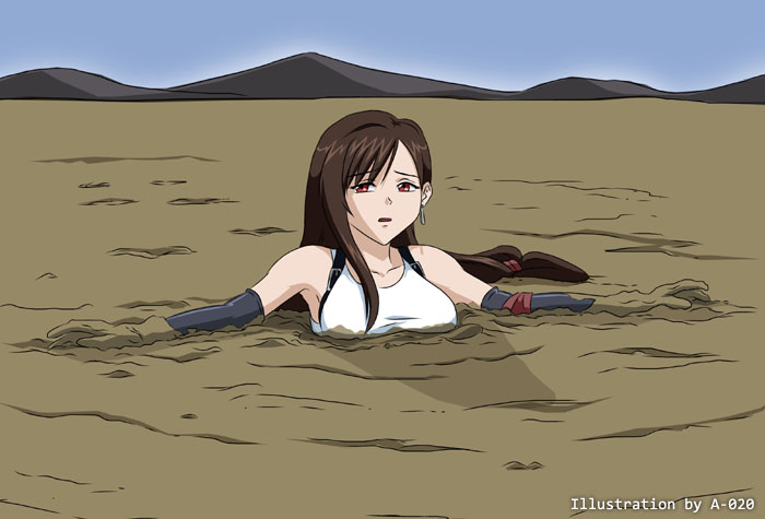 Tifa Lockhart in Quicksand #3