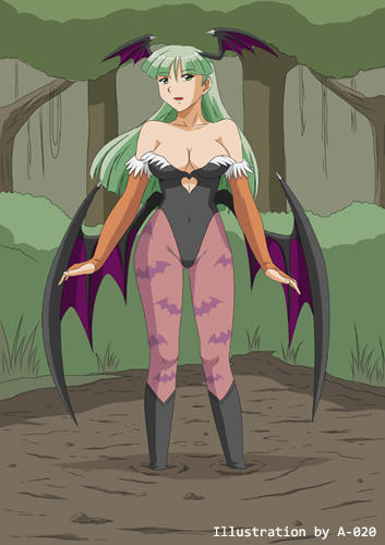 Morrigan Aensland in Quicksand 01