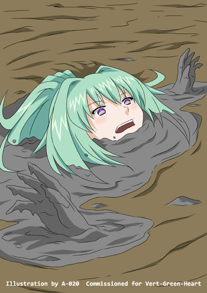 Green Heart Sinking in Quicksand 05