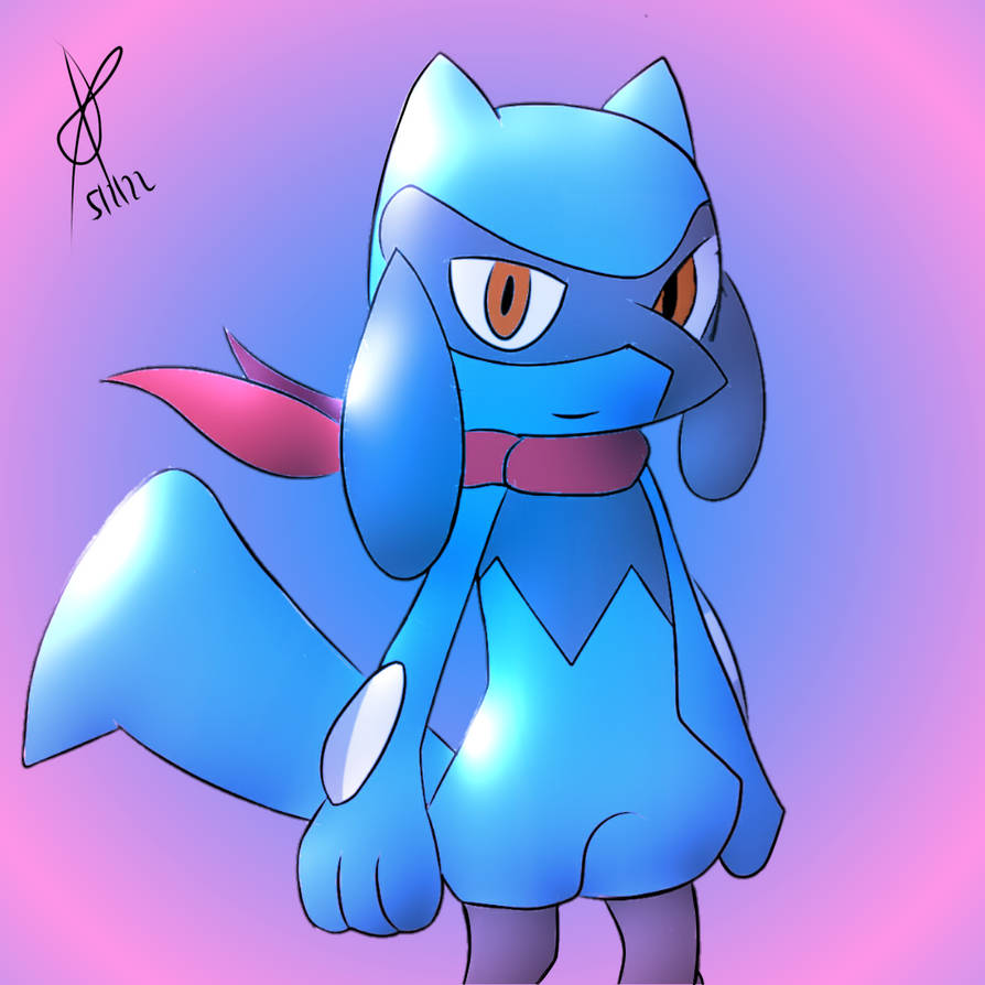 Riolu Digital Illustration by DiegoSonic28 on DeviantArt