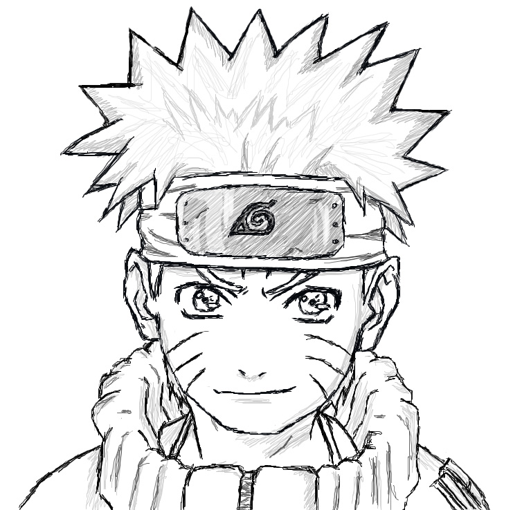 Naruto Drawing, Painting for sale by Scarlet Drawings - Foundmyself