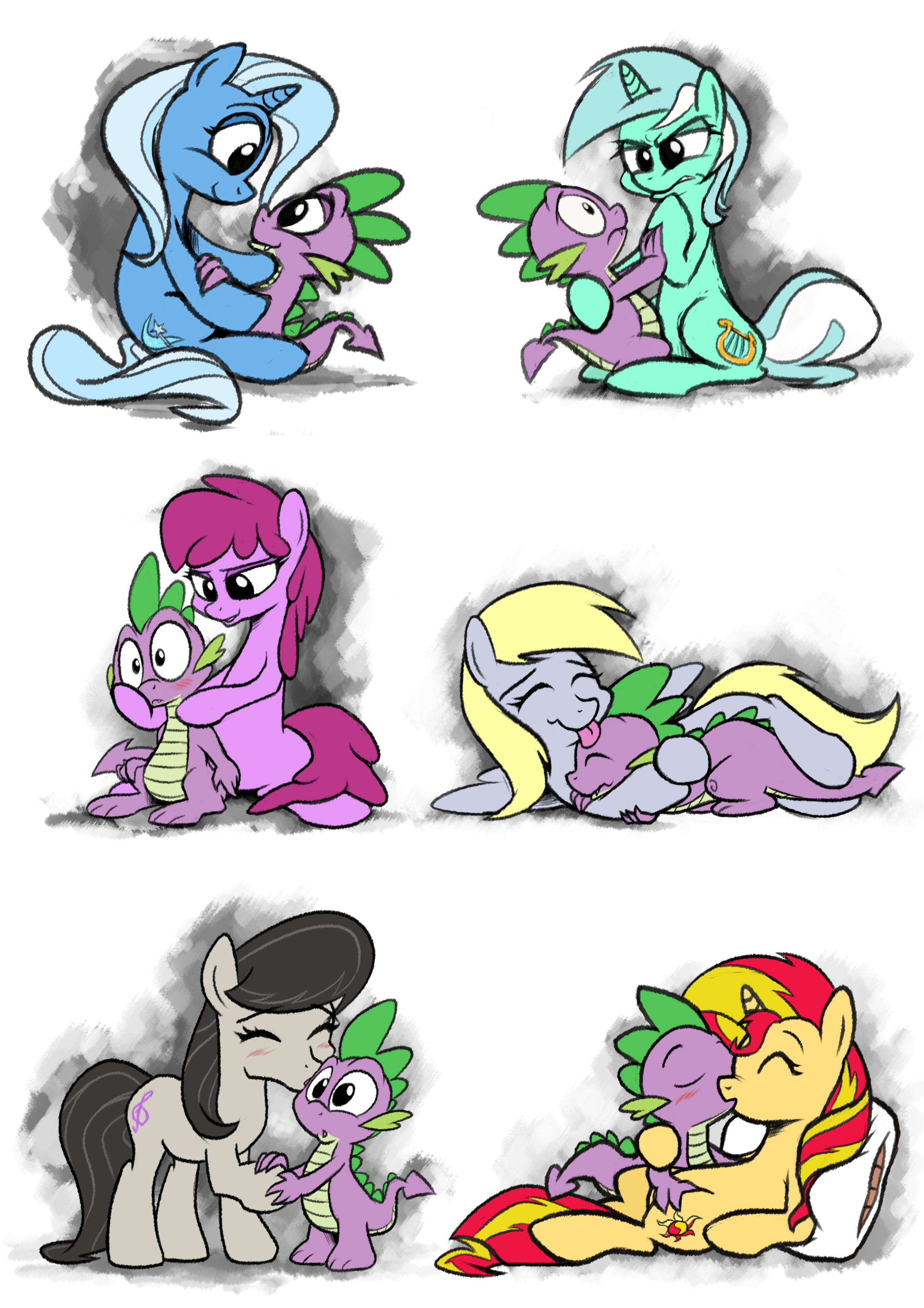 Are you still shipping Spike with Rarity only?