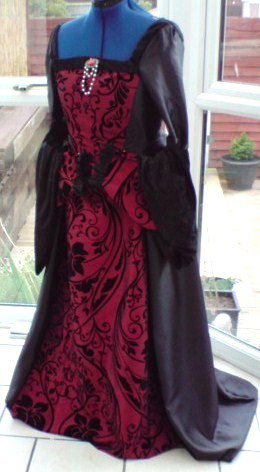 vampire gown