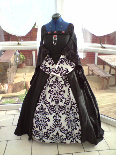 gothic elizabethan gown