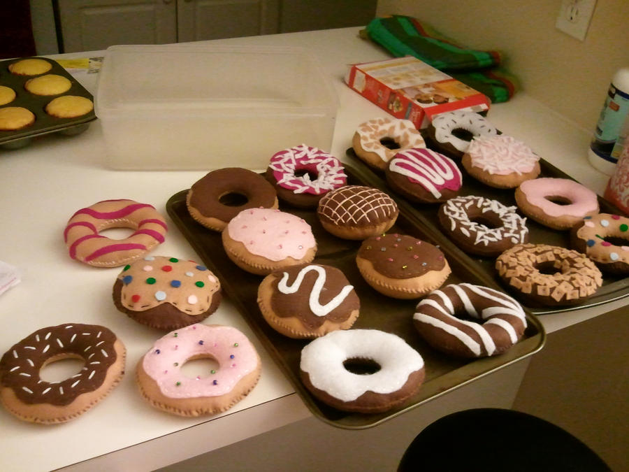 Felt Donuts