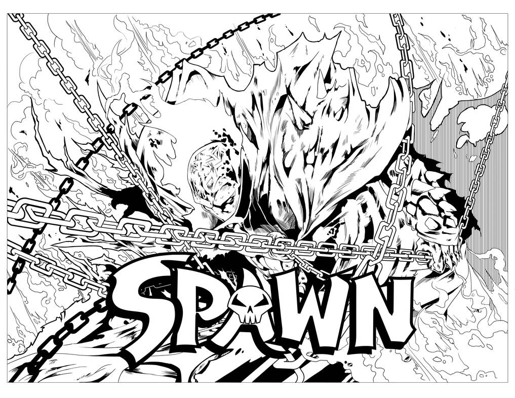 Spawn Ink Spawn-fan Art-ink by markymarkxz on DeviantArt